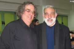 With Father Emil Shufani in Nazareth